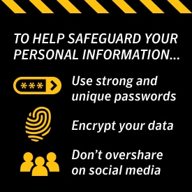 personal information should you safeguard