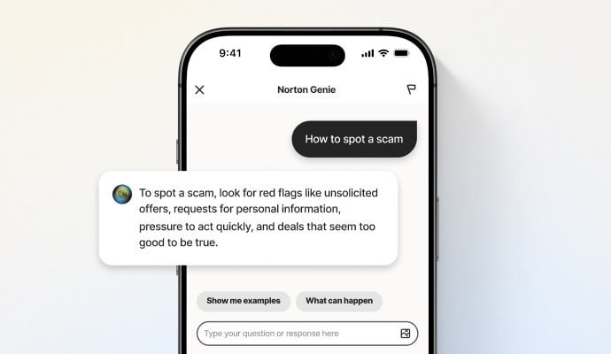 Norton Genie AI-Powered Assistant - product shot of Norton Genie